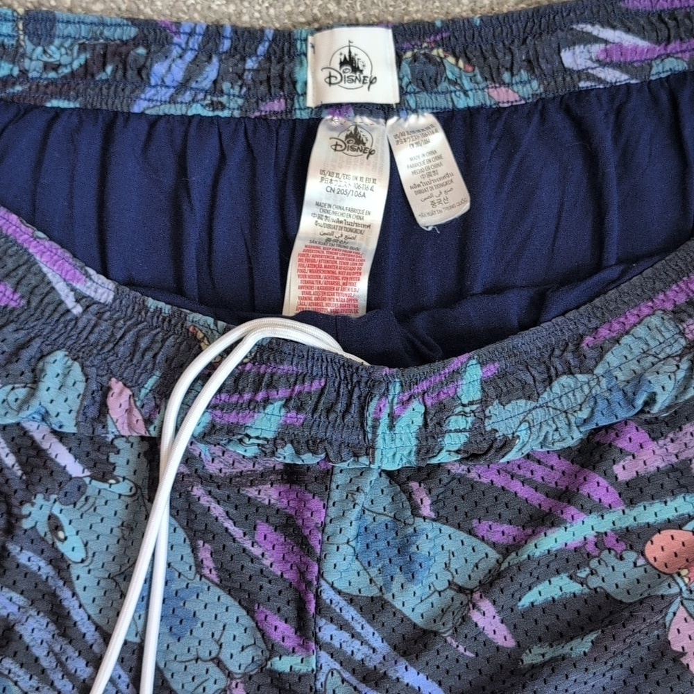 Disney Men's Blue Stitch 626 Mesh Shorts Size XL - Picture 4 of 6